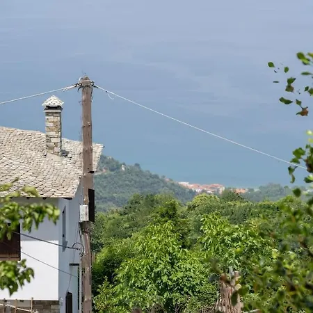 公寓 Cozy Pelion House-on The Main Road Of *