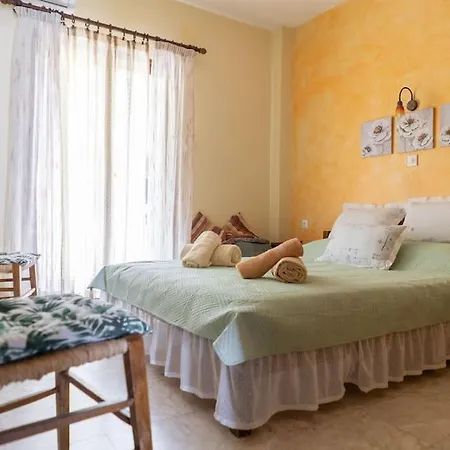 아파트 Cozy Pelion House-on The Main Road Of